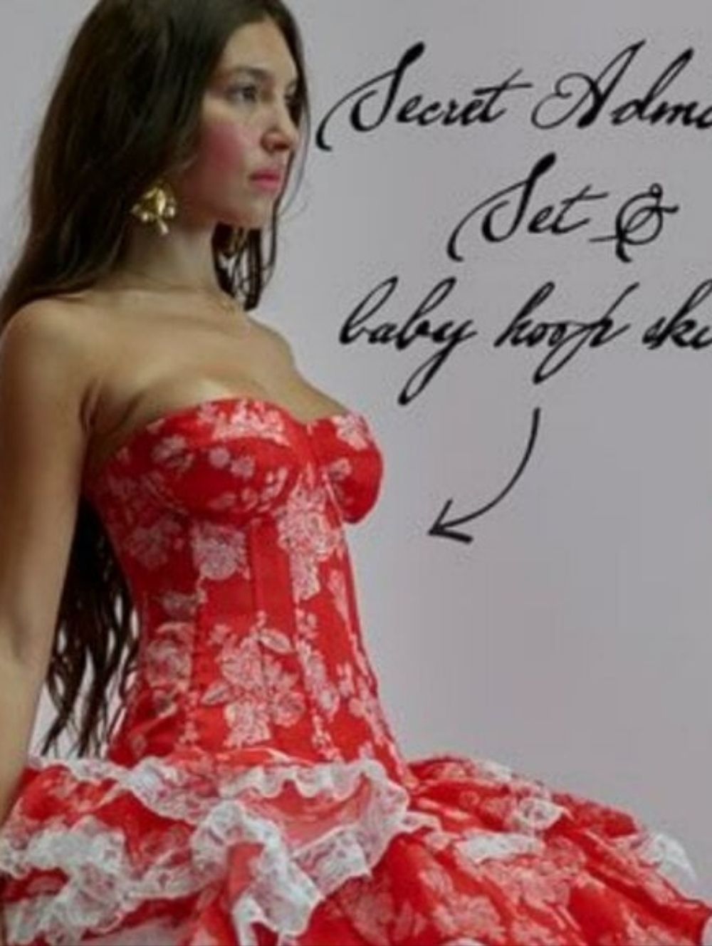 NWT Selkie Secret Admirer Silk Corset Size L Large